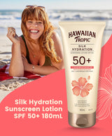 Hawaiian Tropic Silk Hydration Sunscreen Lotion SPF 50+