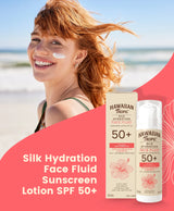 Hawaiian Tropic Silk Hydration Face Fluid Sunscreen Lotion SPF50+ 50 ml
