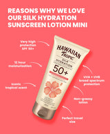 HAWAIIAN TROPIC SILK HYDRATION SUNSCREEN LOTION SPF 50+ 40mL