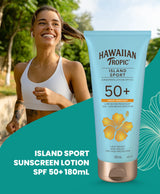 Hawaiian Tropic® Island Sport Sunscreen Lotion SPF50+