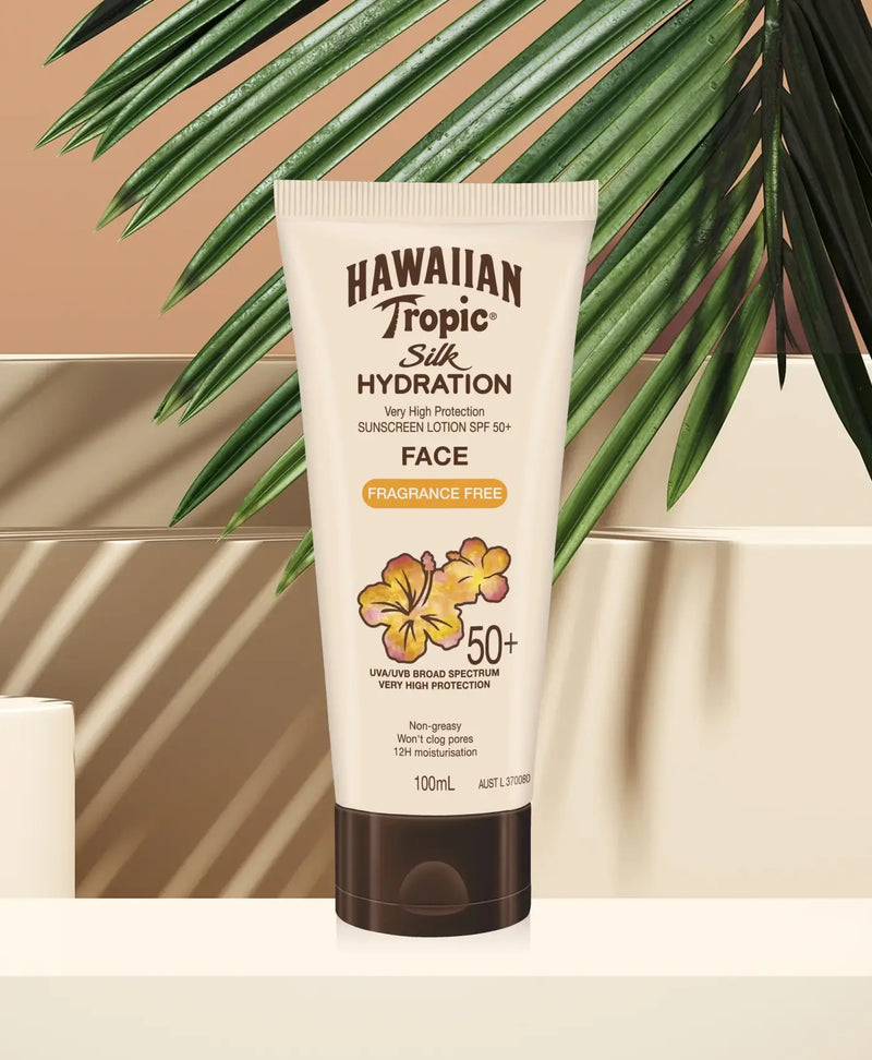 Hawaiian Tropic® Silk Hydration Sunscreen Lotion SPF50+ Face