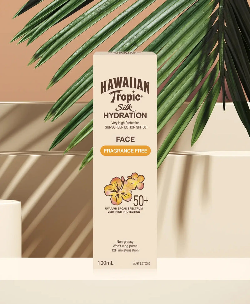 Hawaiian Tropic® Silk Hydration Sunscreen Lotion SPF50+ Face