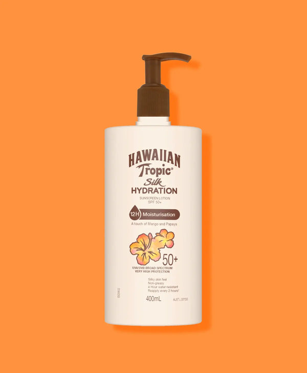 Hawaiian Tropic® Silk Hydration Sunscreen Lotion SPF50+ 400mL